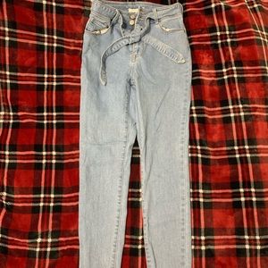 PacSun high waist jeans!